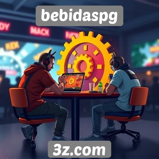 Jogabilidade e mecânica dos jogos em bebidaspg