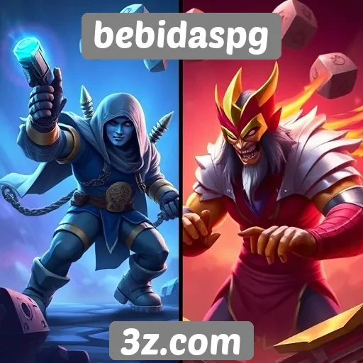 Comparação das opções de jogos mobile e desktop no bebidaspg